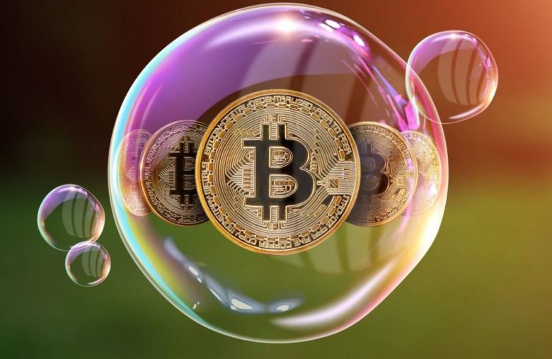 btc not in a bubble